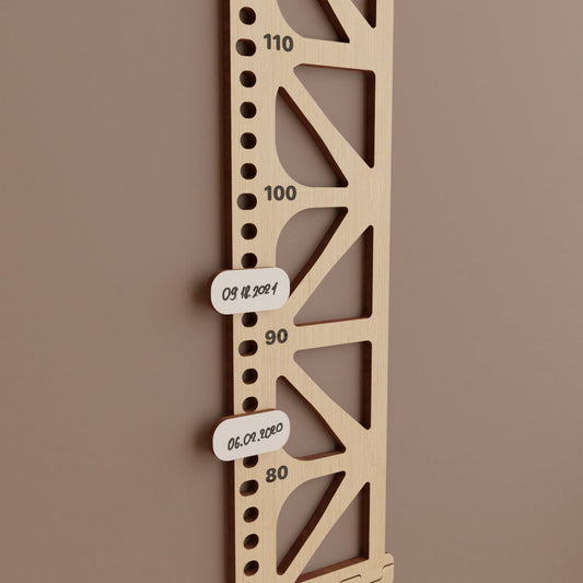 Growth Chart Wooden Markers